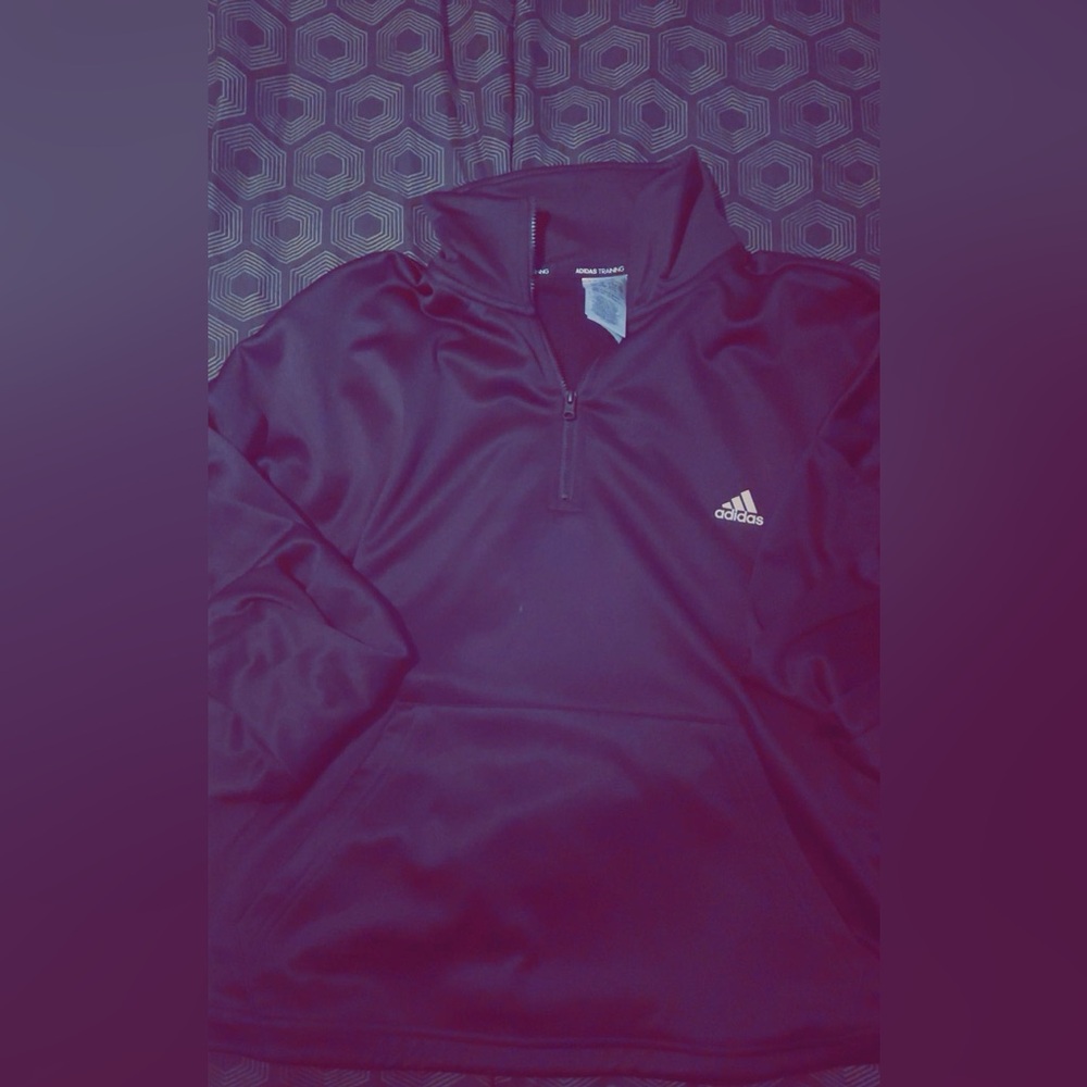 ADIDAS CLIMATE CONTROL TRAINING QUARTER ZIP PULLOVER